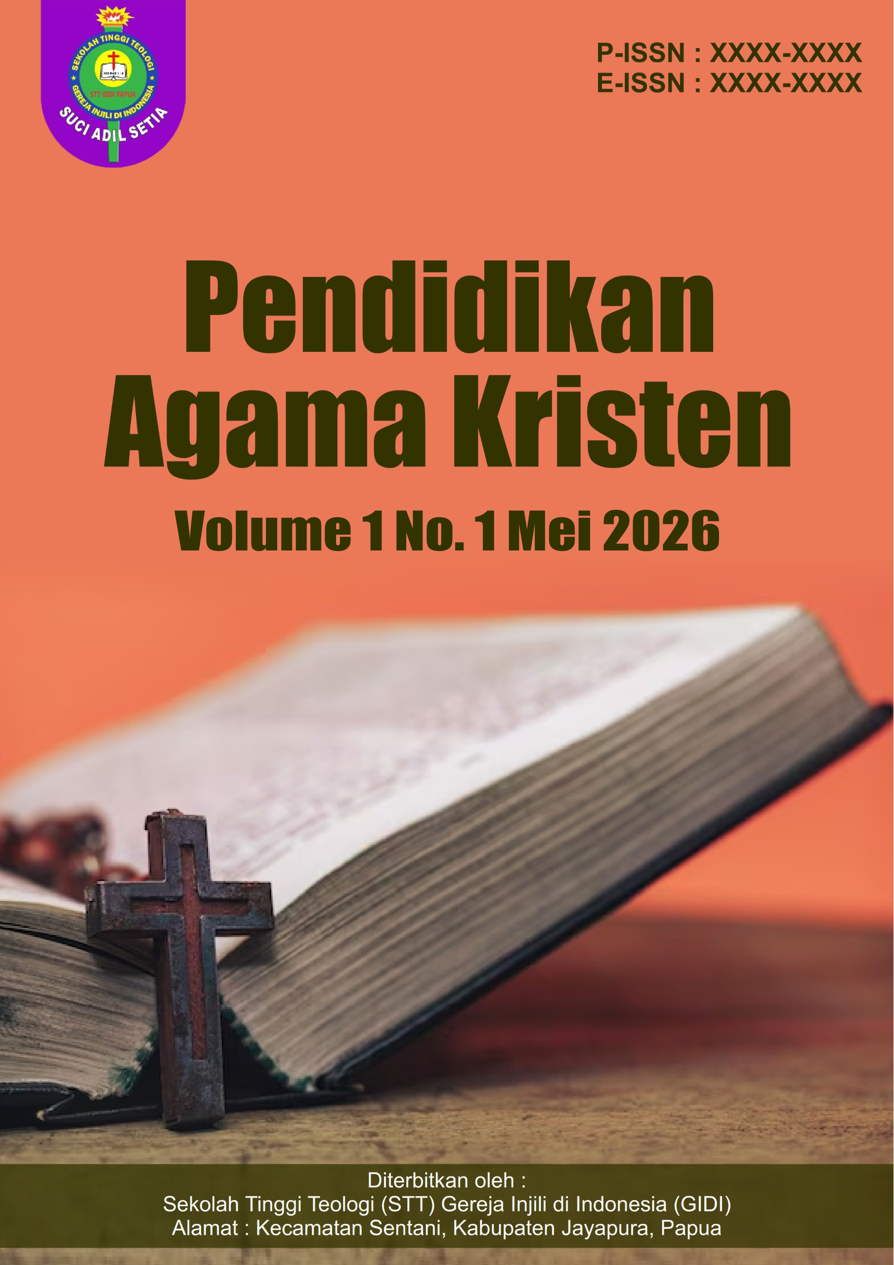 					View Vol. 1 No. 1 (2026): Mei: Pendidikan Agama Kristen
				